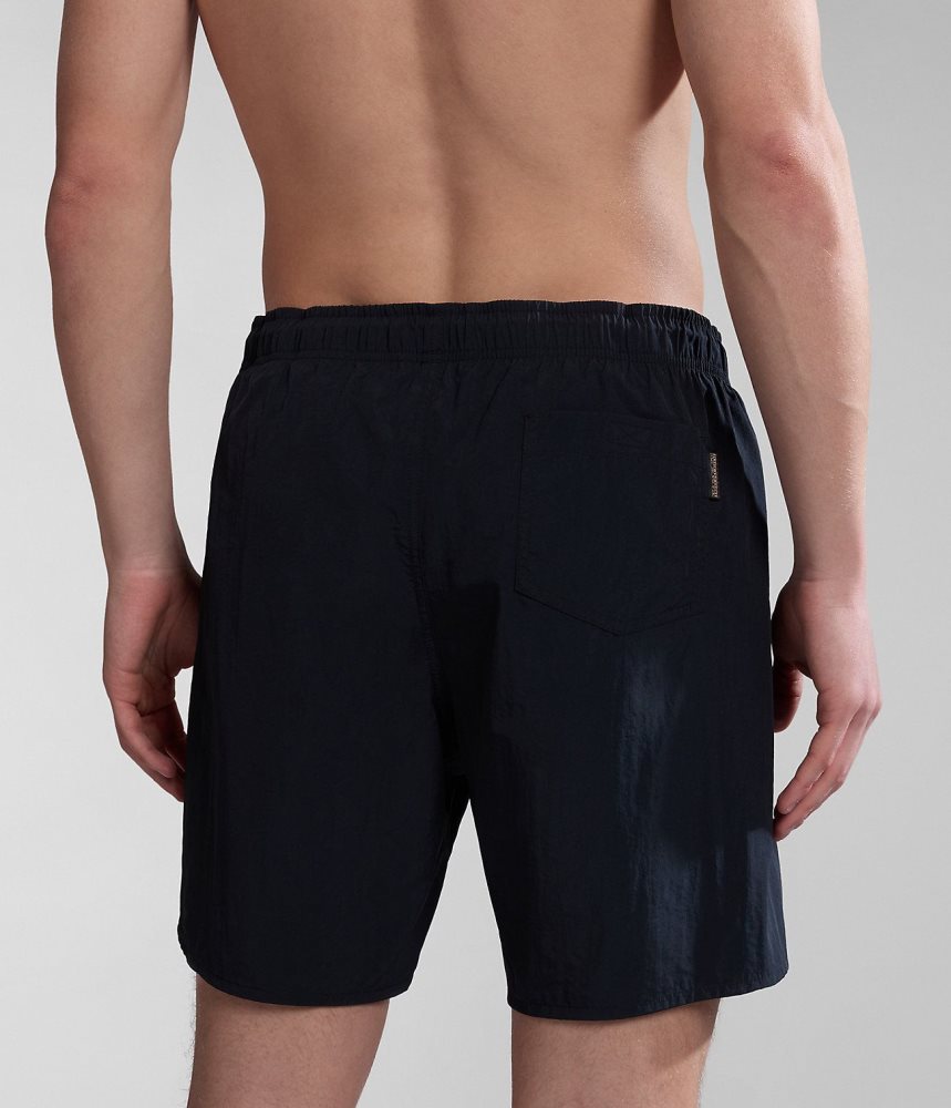 Napapijri Box Swimming Trunks Zwembroek Heren Zwart | 0392687-NE