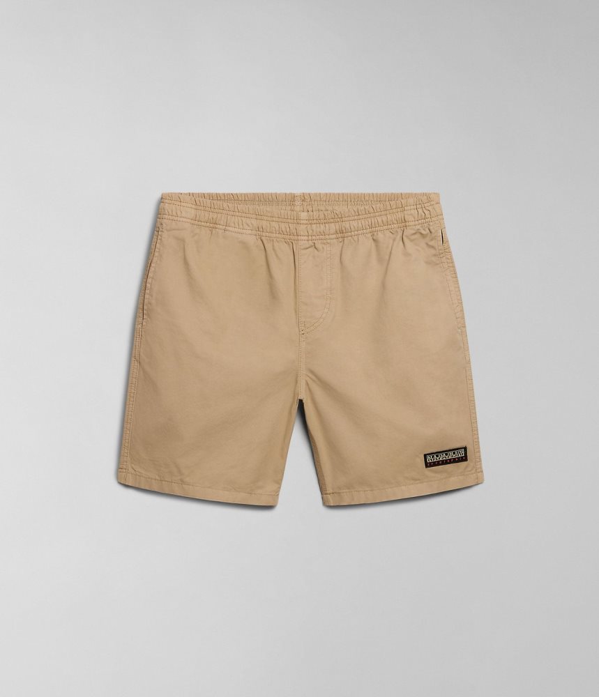 Napapijri Boyd Bermuda Shorts Korte Broek Heren Beige | 9527643-PH