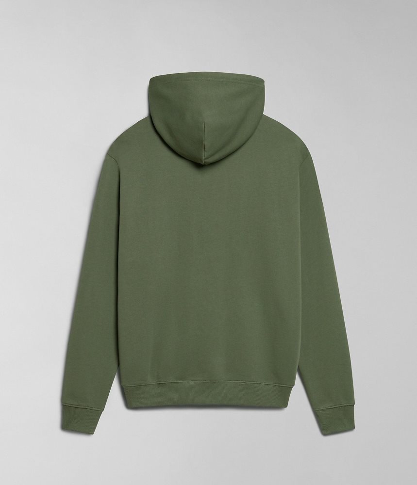 Napapijri Boyd Hoodie Hoodie Dames Groen | 6489213-WV