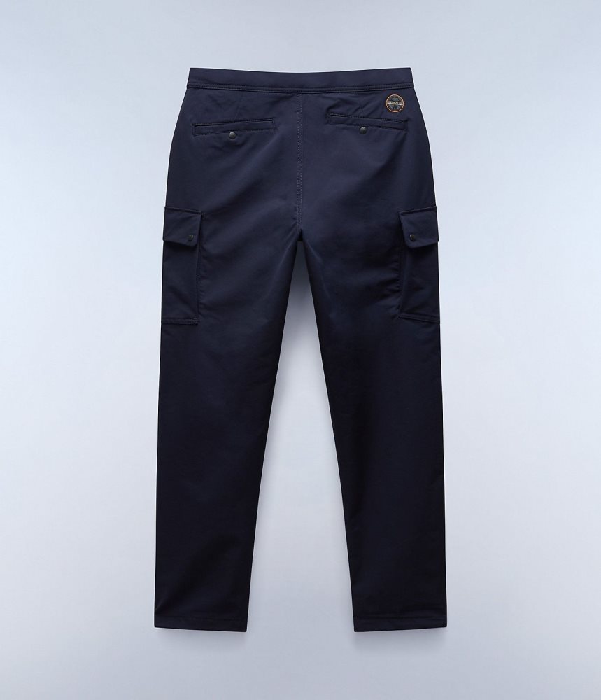 Napapijri Broc Cargo Trousers Cargo Broek Heren Donkerblauw | 8261304-LI