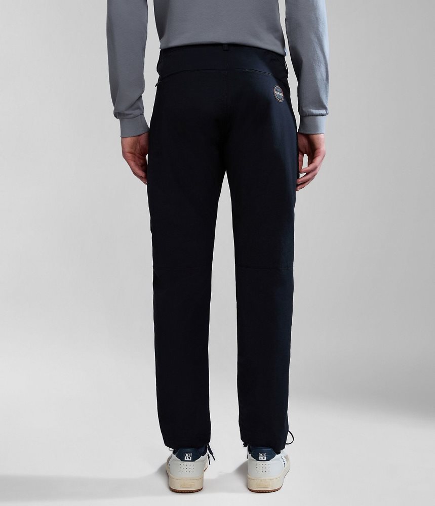 Napapijri Carchi Cargo Trousers Cargo Broek Heren Zwart | 9076315-LY