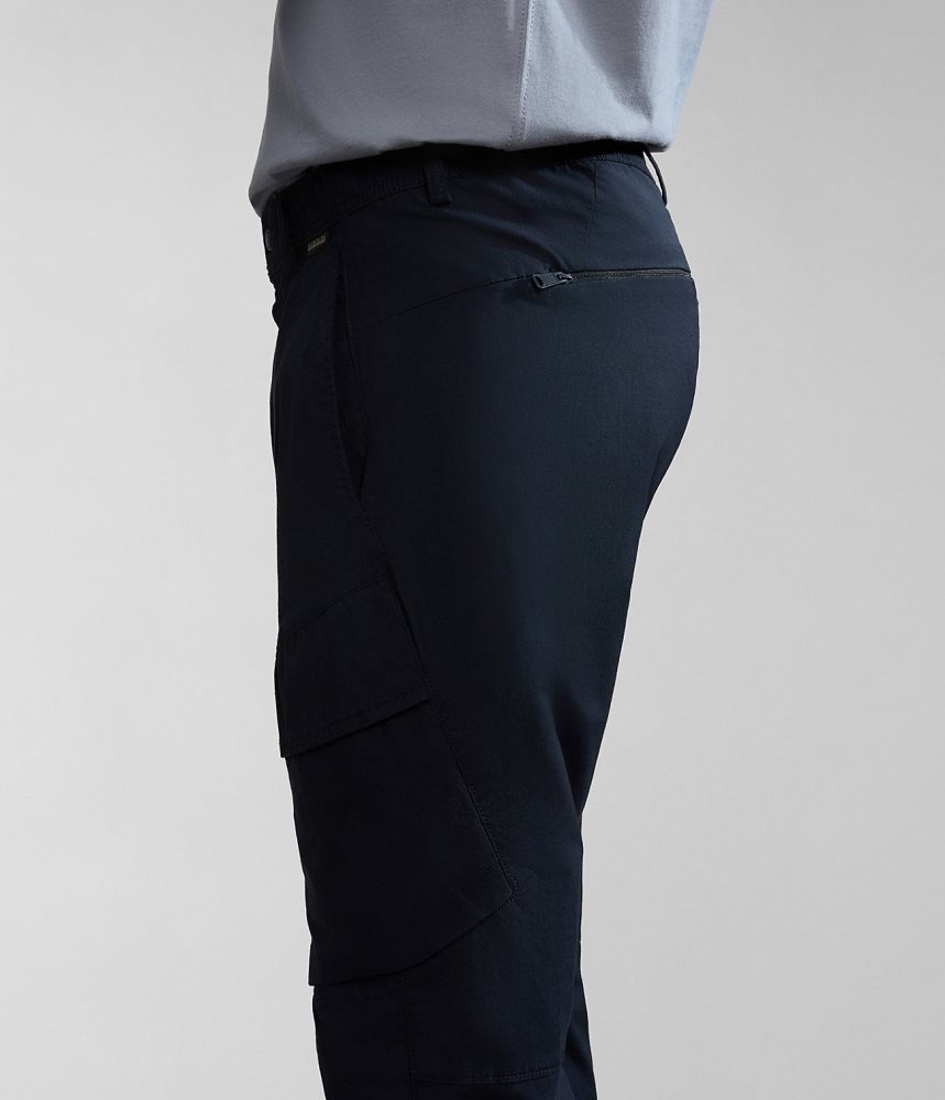 Napapijri Carchi Cargo Trousers Cargo Broek Heren Zwart | 9076315-LY