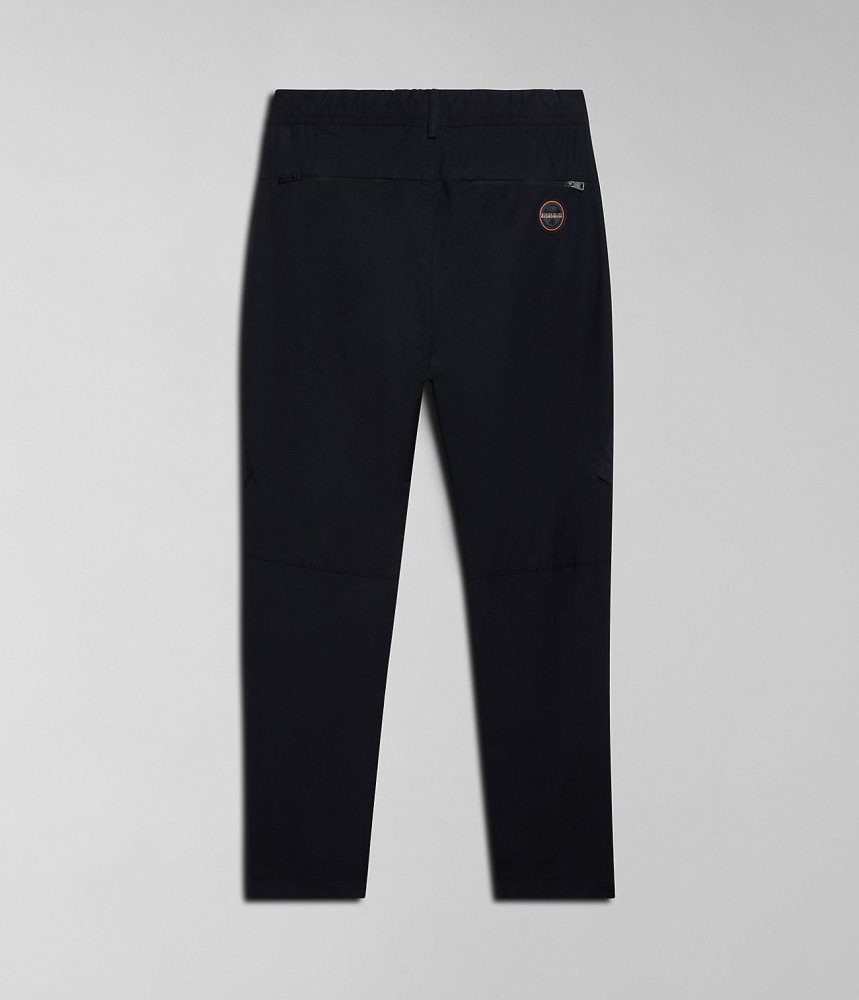 Napapijri Carchi Cargo Trousers Cargo Broek Heren Zwart | 9076315-LY