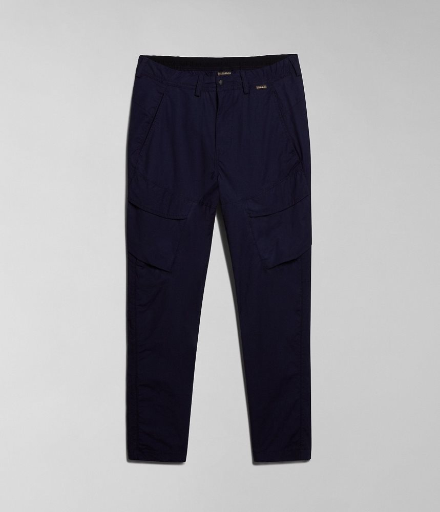 Napapijri Carchi Cargo Trousers Cargo Broek Heren Donkerblauw | 4937126-JB