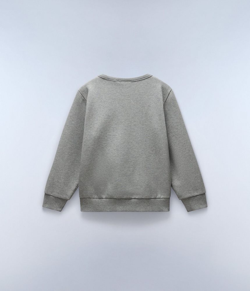 Napapijri Chamois Sweatshirt (4-16 YEARS) Sweatshirts Kinderen Grijs | 2475930-TQ