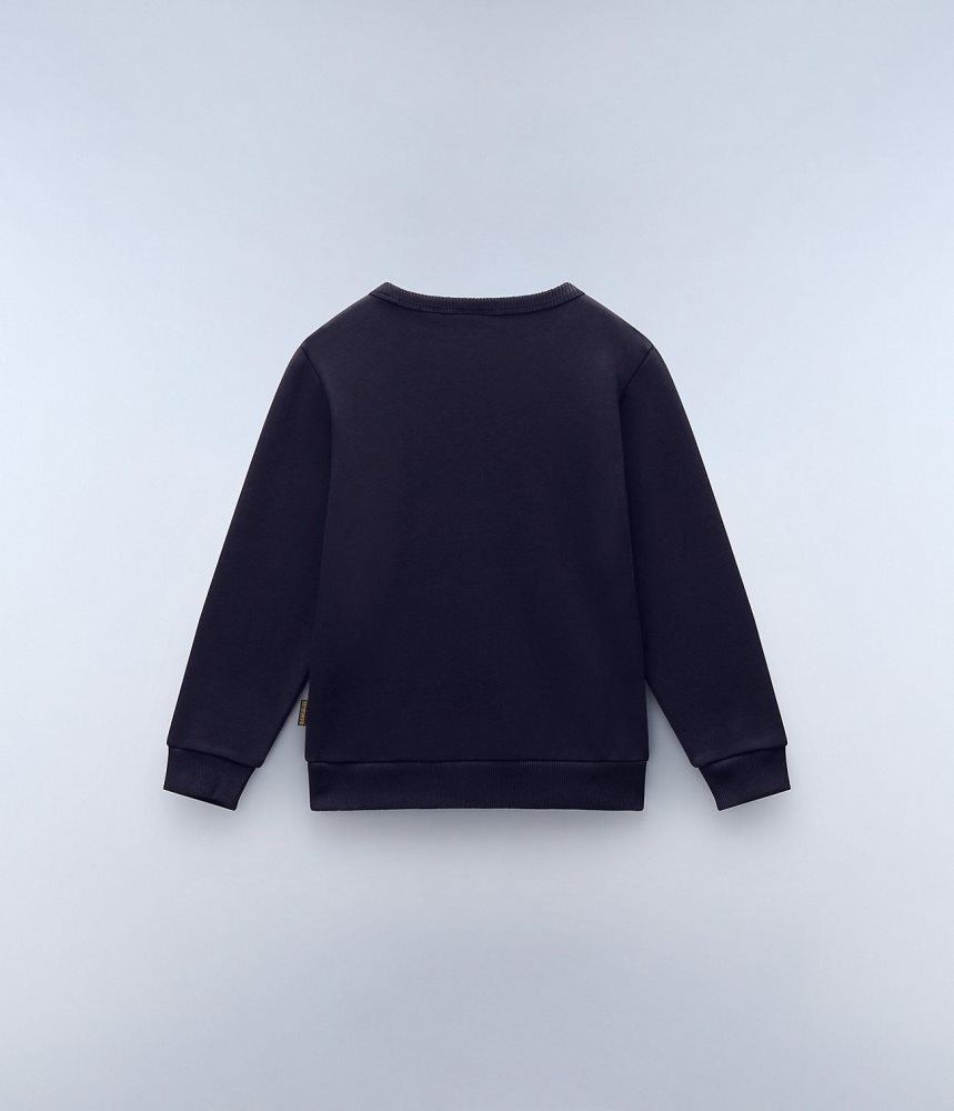 Napapijri Chamois Sweatshirt (4-16 YEARS) Sweatshirts Kinderen Donkerblauw | 8261597-NQ