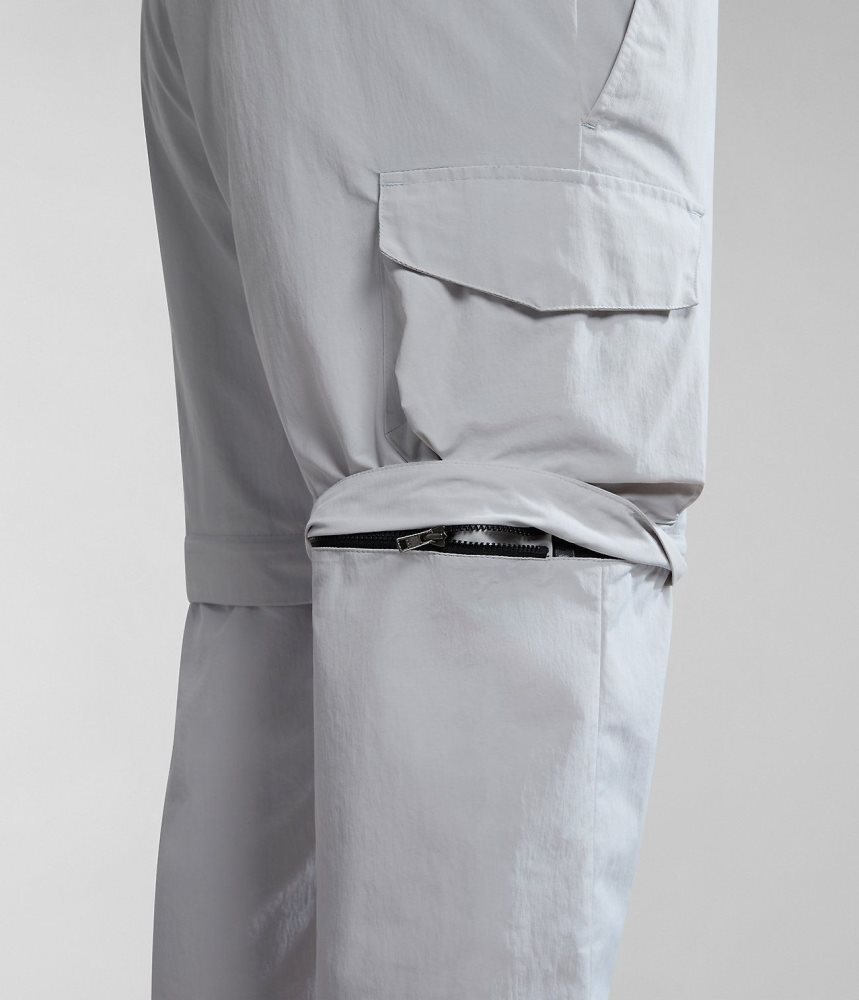 Napapijri Circular Cargo Trousers by Moreno Ferrari Cargo Broek Heren Grijs | 0849763-XJ