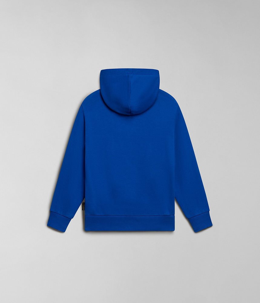 Napapijri Cree Hoodie (4-16 YEARS) Hoodie Kinderen Blauw | 3182064-LA