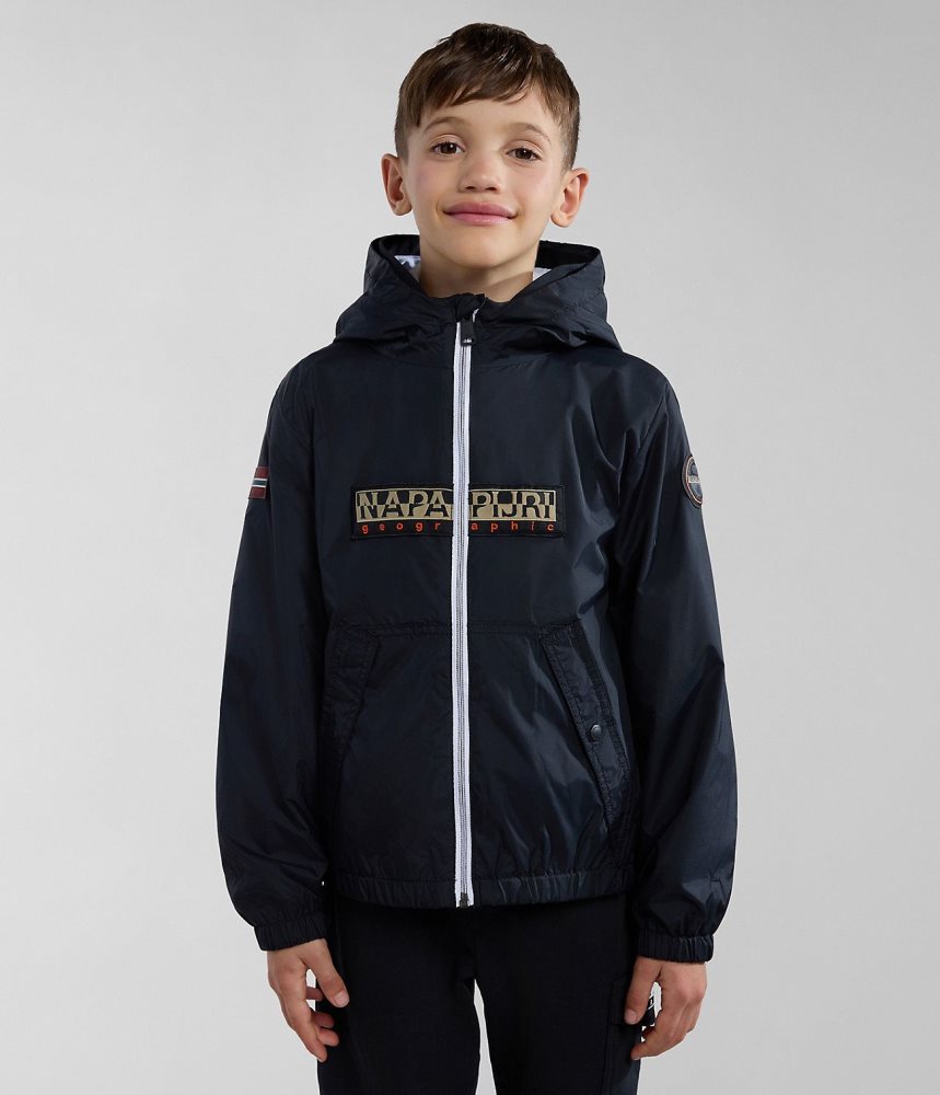 Napapijri Cree Short Jacket (4-16 YEARS) Short Jackets Kinderen Zwart | 4071269-YP