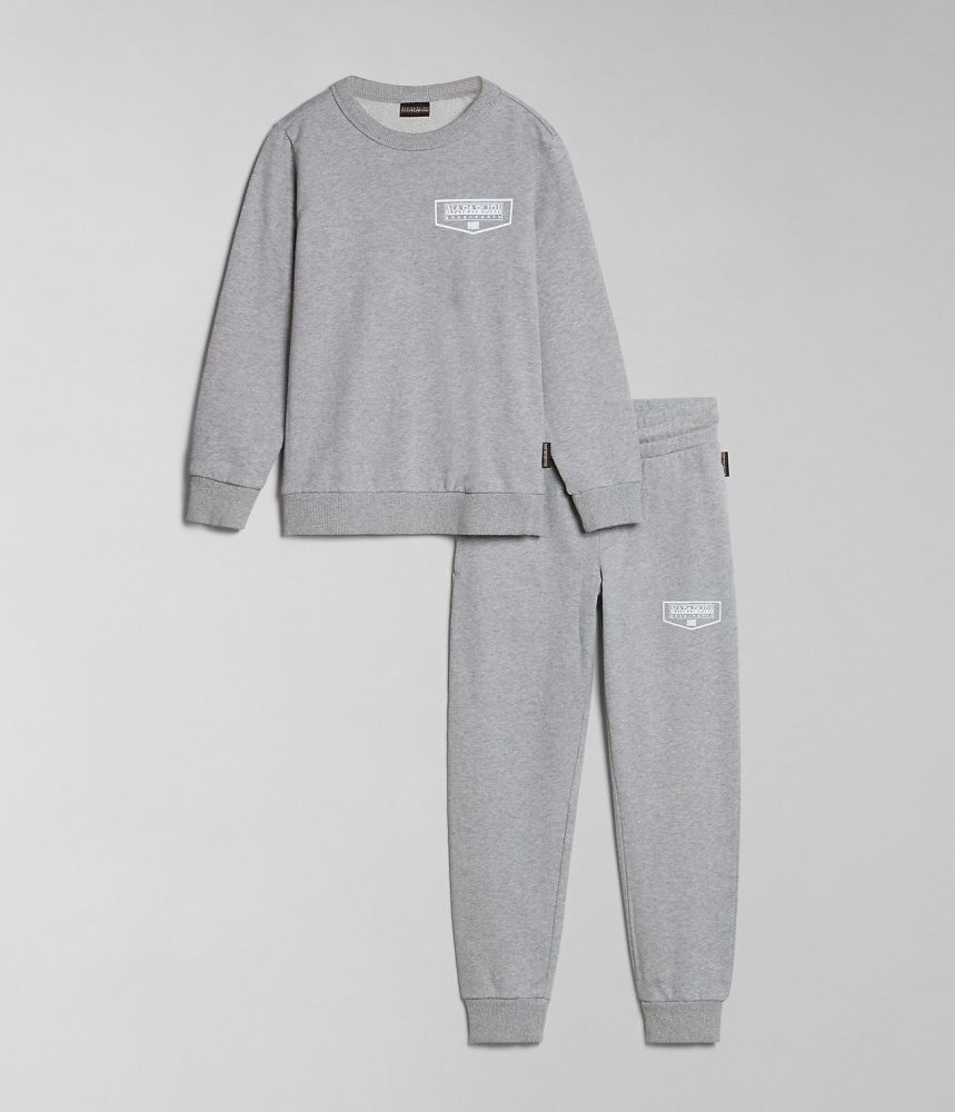 Napapijri Cree Tracksuit (4-16 YEARS) Joggingbroek Kinderen Grijs | 4273859-WT