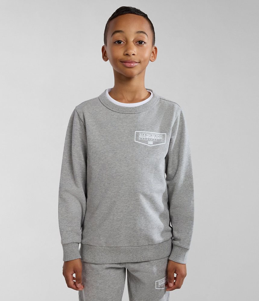 Napapijri Cree Tracksuit (4-16 YEARS) Sweatshirts Kinderen Grijs | 2960453-UZ