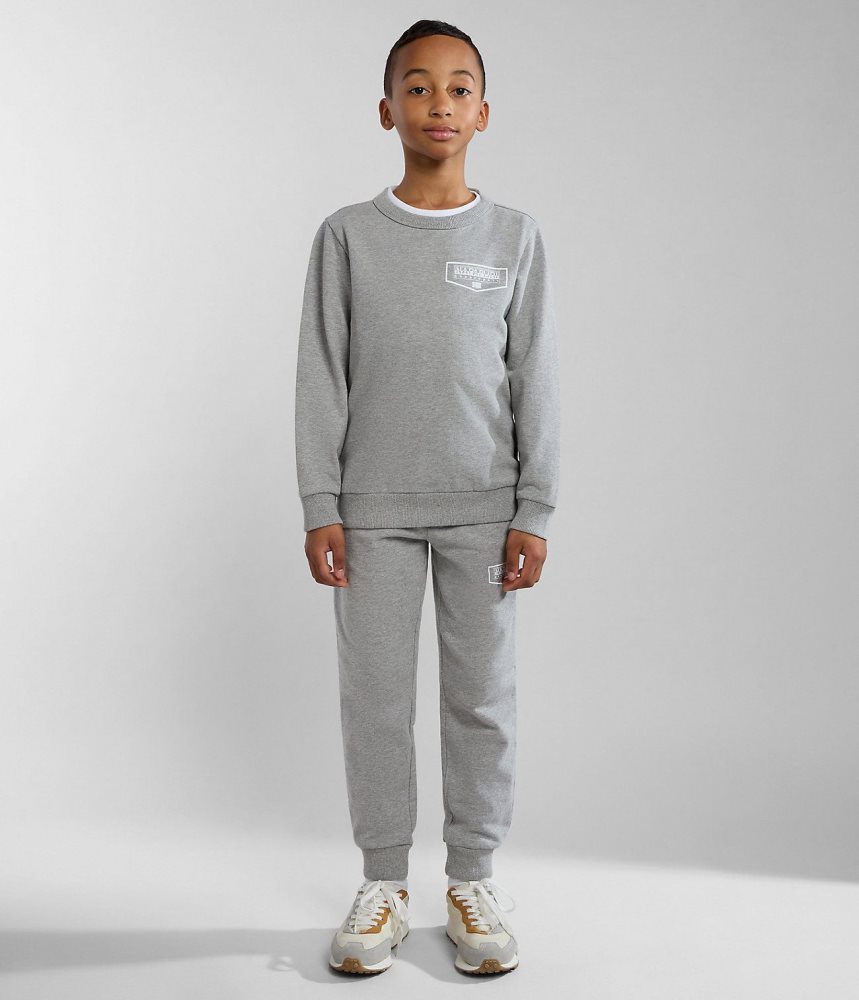 Napapijri Cree Tracksuit (4-16 YEARS) Sweatshirts Kinderen Grijs | 2960453-UZ