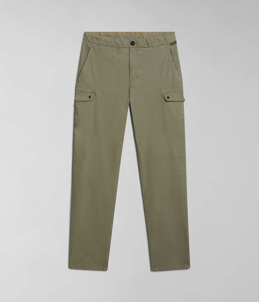 Napapijri Dease Cargo Trousers Cargo Broek Heren Groen | 1263079-SX