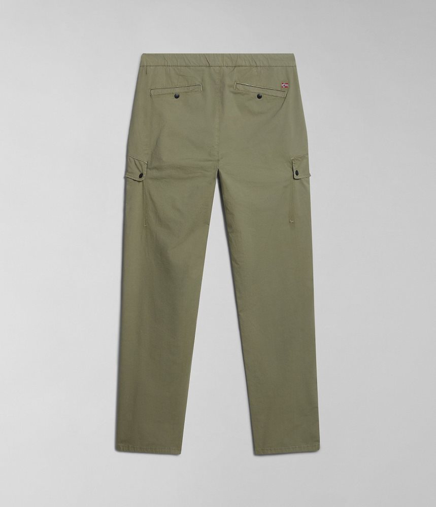 Napapijri Dease Cargo Trousers Cargo Broek Heren Groen | 1263079-SX