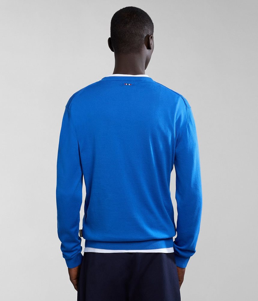 Napapijri Decatur Jumper Jumpers Heren Blauw | 0891637-PV