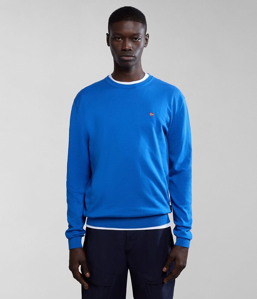 Napapijri Decatur Jumper Jumpers Heren Blauw | 0891637-PV