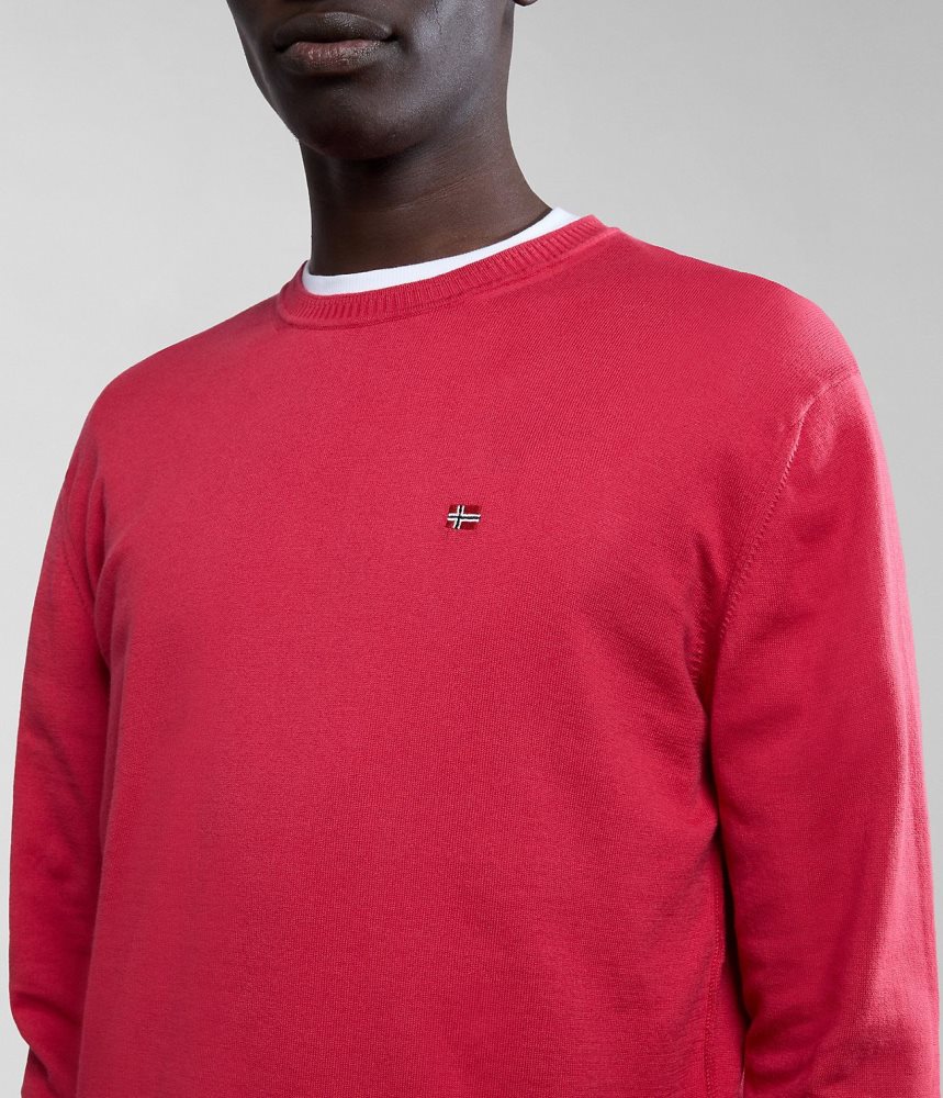 Napapijri Decatur Jumper Jumpers Heren Rood | 0712439-QR