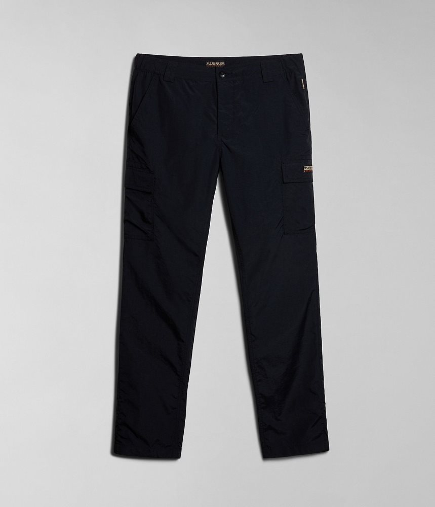 Napapijri Faber Cargo Trousers Cargo Broek Heren Zwart | 8926053-RU