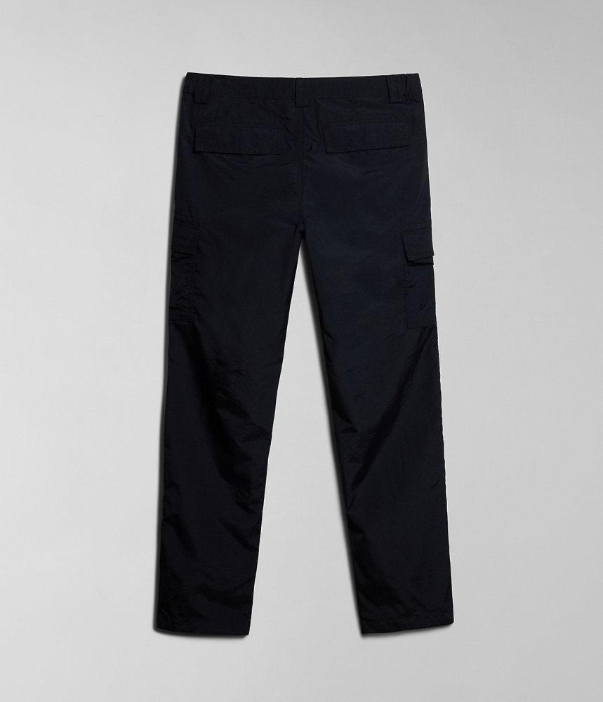 Napapijri Faber Cargo Trousers Cargo Broek Heren Zwart | 8926053-RU