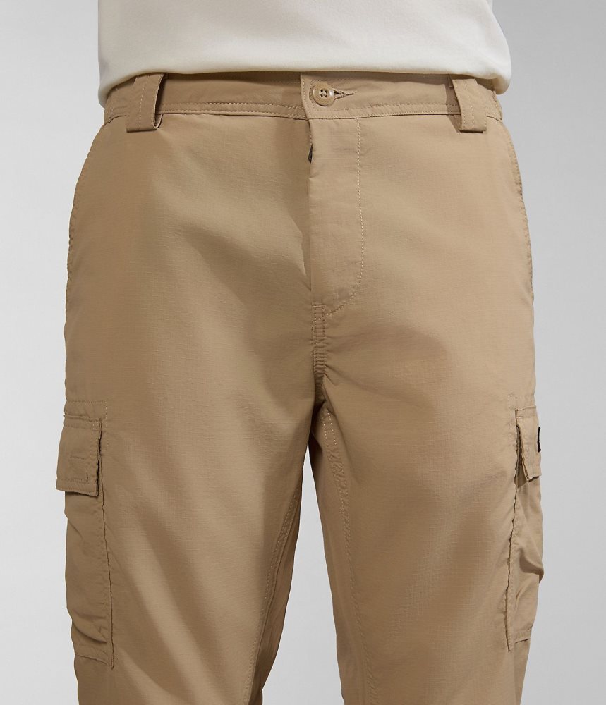 Napapijri Faber Cargo Trousers Cargo Broek Heren Beige | 4781365-BR