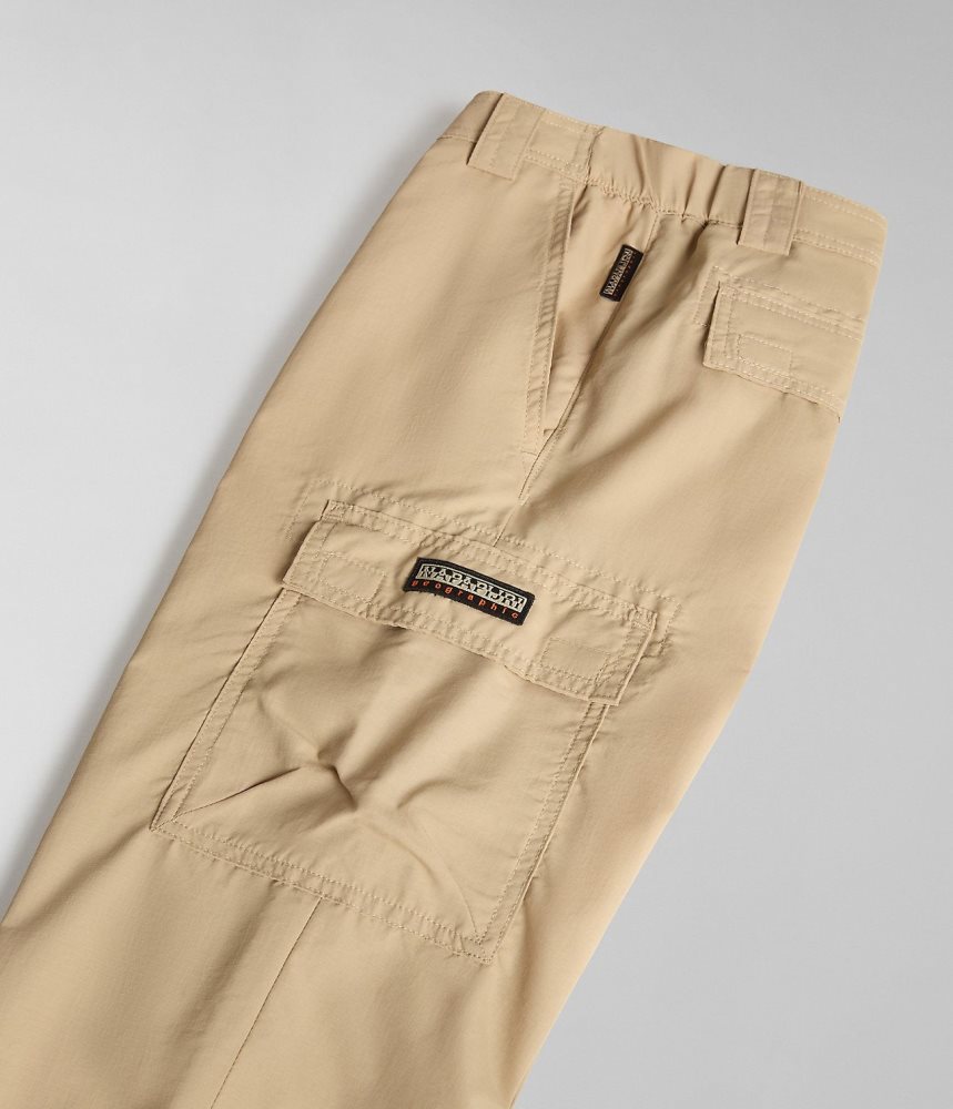 Napapijri Faber Cargo Trousers Cargo Broek Heren Beige | 4781365-BR