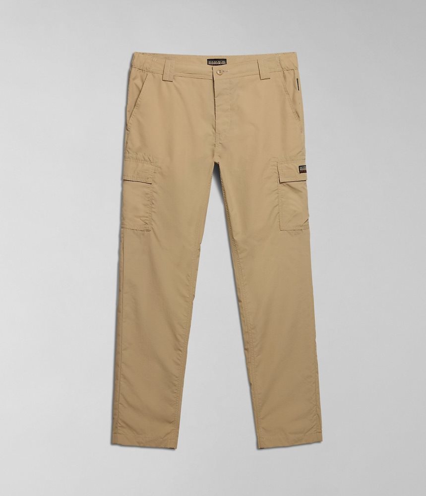 Napapijri Faber Cargo Trousers Cargo Broek Heren Beige | 4781365-BR