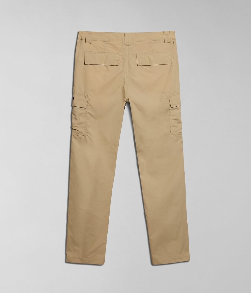 Napapijri Faber Cargo Trousers Cargo Broek Heren Beige | 4781365-BR