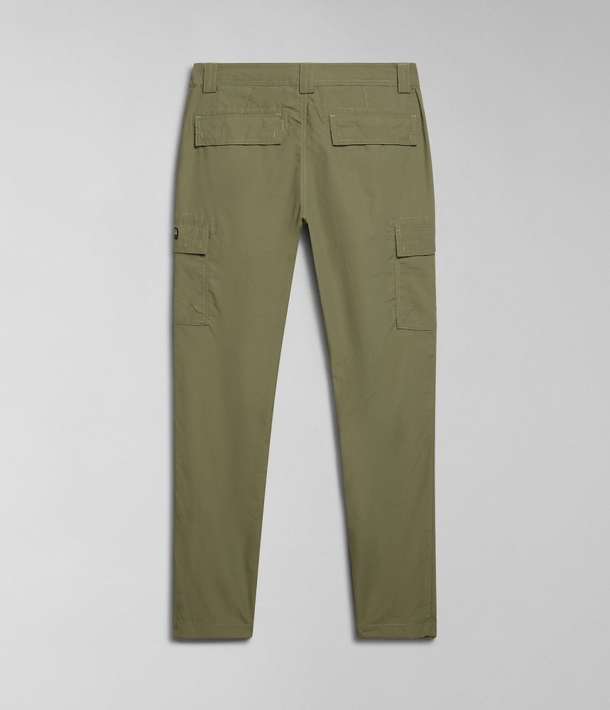 Napapijri Faber Cargo Trousers Cargo Broek Heren Groen | 6302754-UK