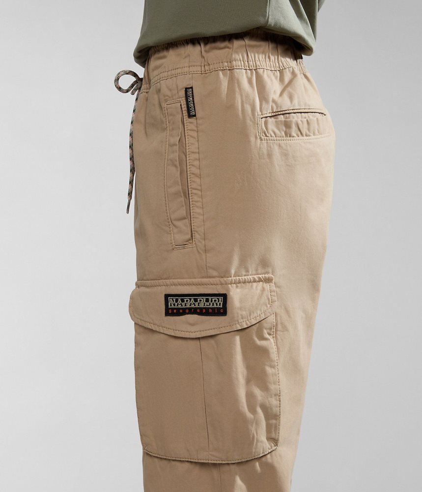 Napapijri Faber Cargo Trousers Cargo Broek Dames Beige | 7029148-FI