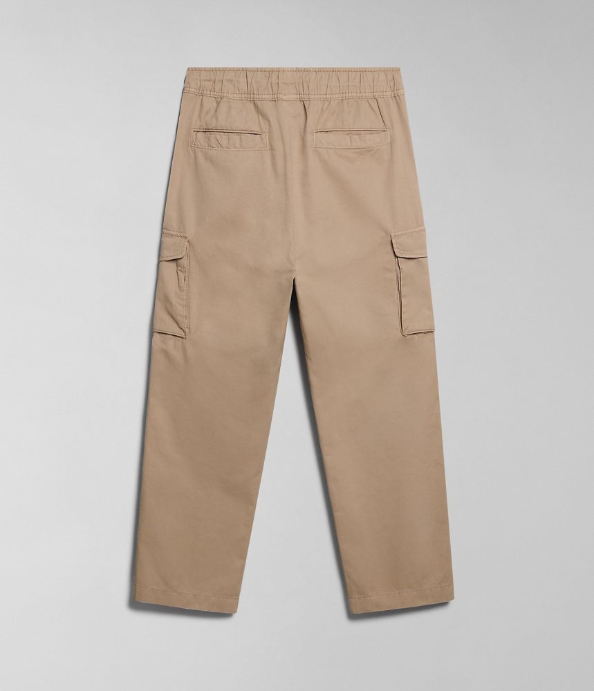 Napapijri Faber Cargo Trousers Cargo Broek Dames Beige | 7029148-FI