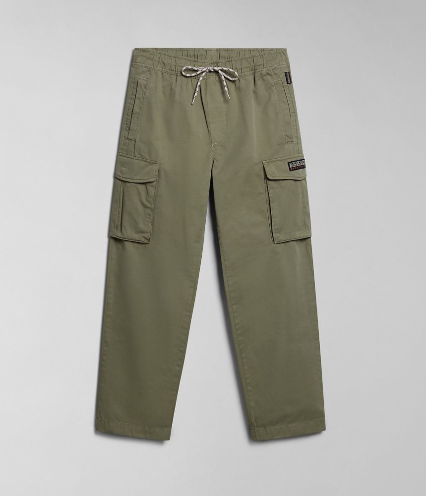 Napapijri Faber Cargo Trousers Cargo Broek Dames Groen | 7149038-RV