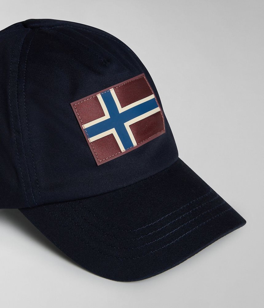 Napapijri Falis Cap Hoeden Heren Donkerblauw | 2197504-AK