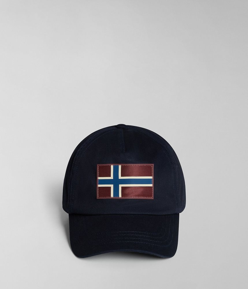 Napapijri Falis Cap Hoeden Heren Donkerblauw | 2197504-AK