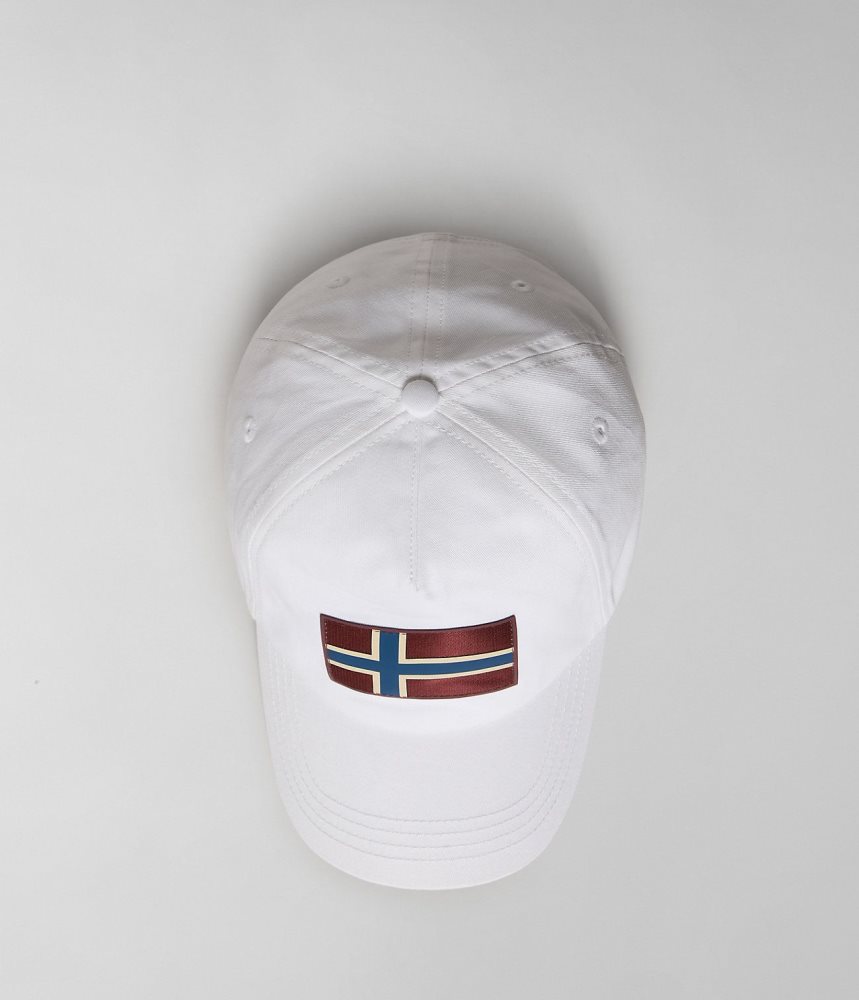 Napapijri Falis Cap Hoeden Heren Wit | 1678592-CP