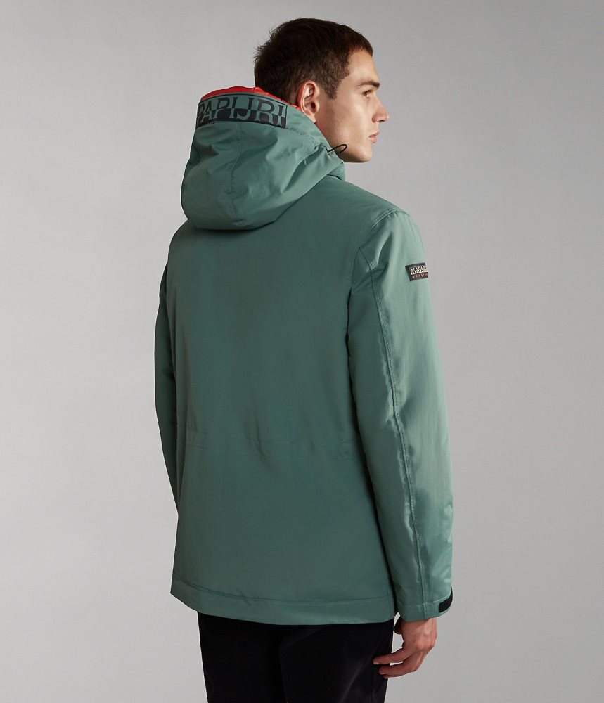 Napapijri Field Jacket Parka Jassen Heren Groen | 2397480-PH