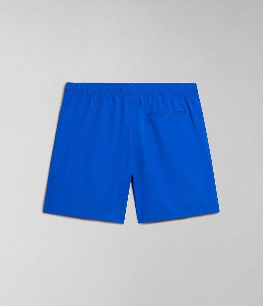 Napapijri Haldane Swimming Trunks Zwembroek Heren Blauw | 8954761-XH