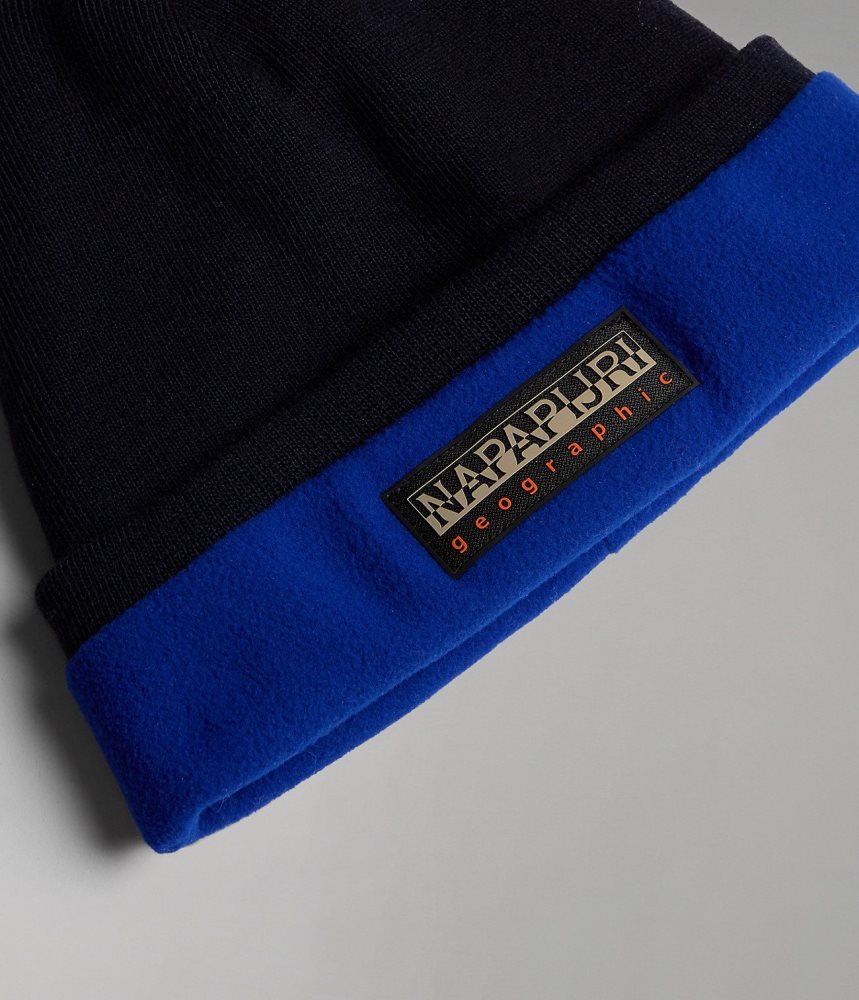 Napapijri Halley Beanie Hoeden Kinderen Donkerblauw | 6458327-HQ