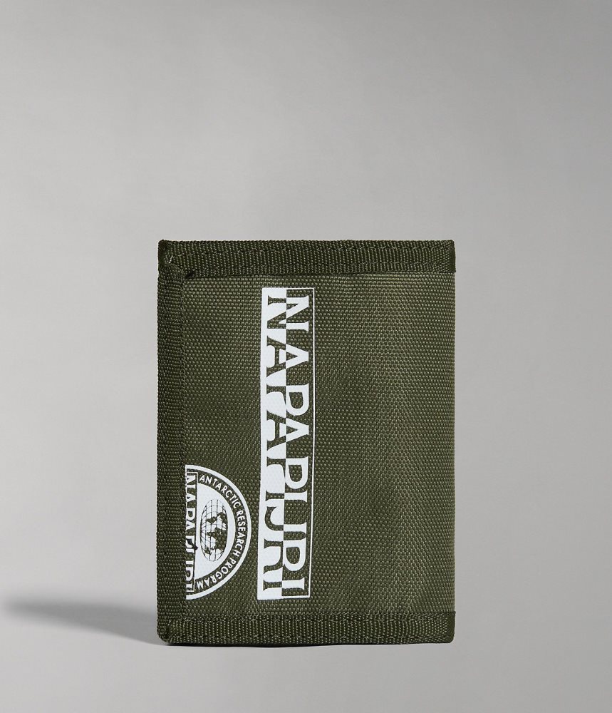 Napapijri Happy Wallet Kleine Portefeuille Kinderen Khaki Groen | 0432968-TQ