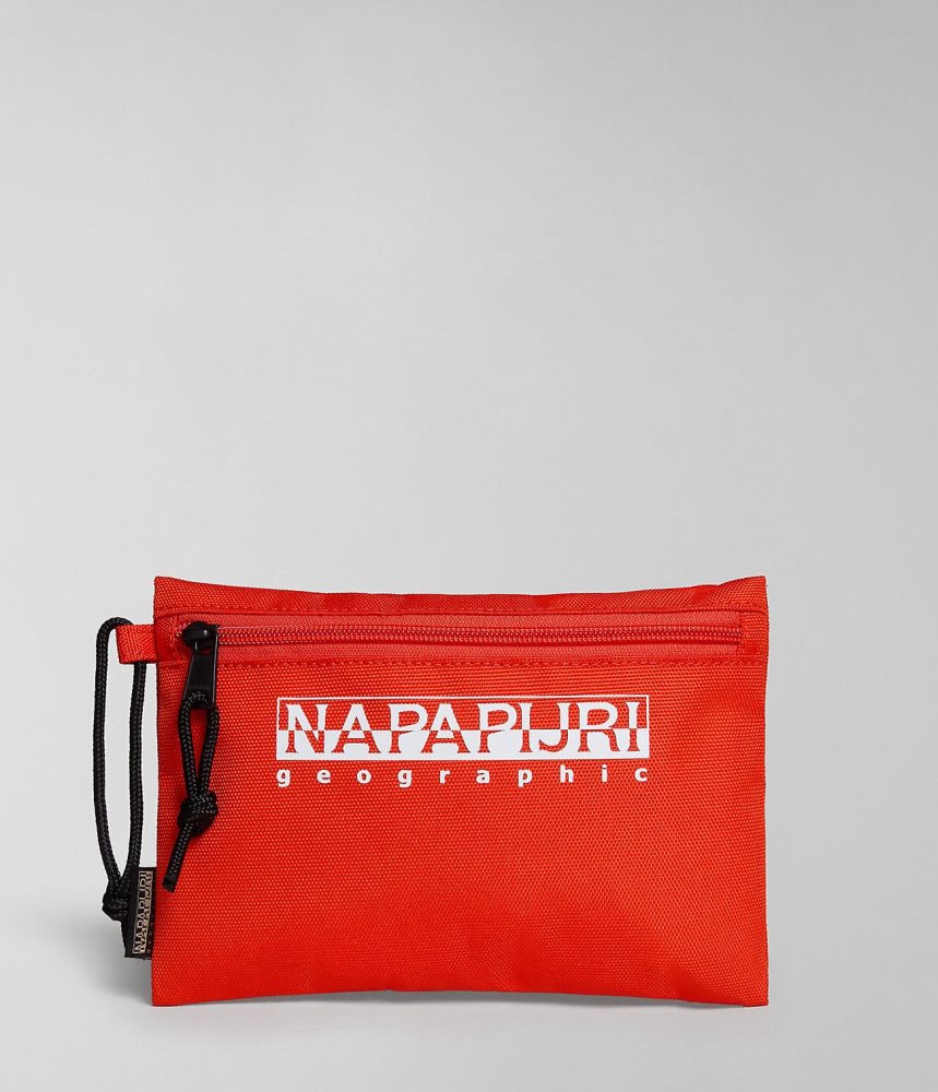 Napapijri Hornby Pencil Case Kleine Portefeuille Heren Oranje | 9631584-JU