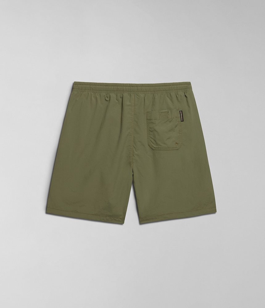 Napapijri Iaato Summer Trunks Zwembroek Heren Groen | 1706538-AE