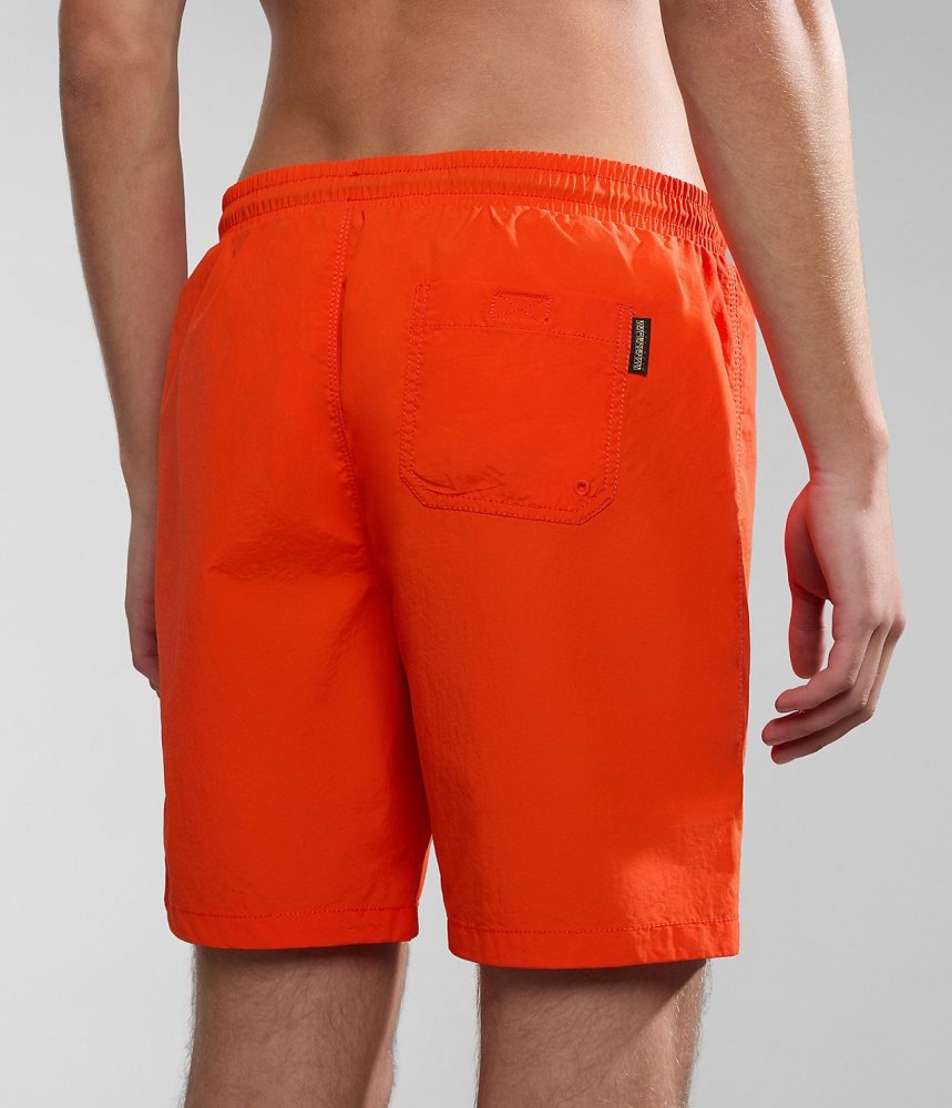 Napapijri Iaato Summer Trunks Zwembroek Heren Oranje | 0456781-CY