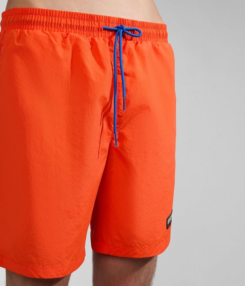 Napapijri Iaato Summer Trunks Zwembroek Heren Oranje | 0456781-CY