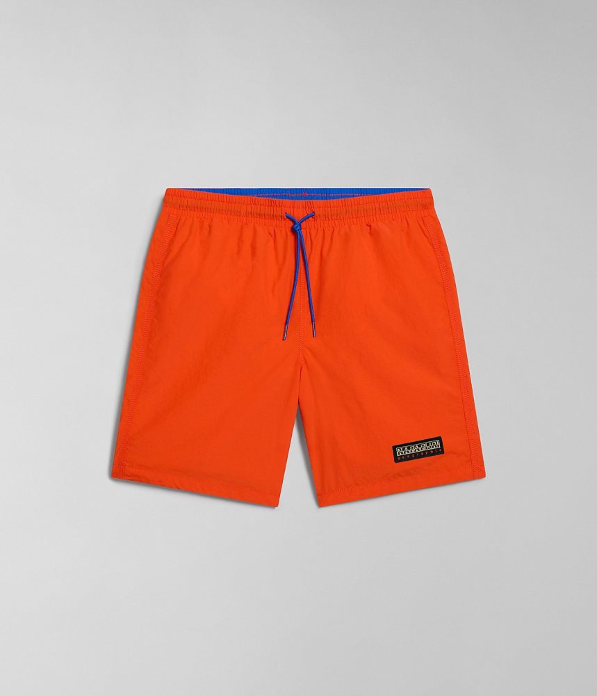 Napapijri Iaato Summer Trunks Zwembroek Heren Oranje | 0456781-CY