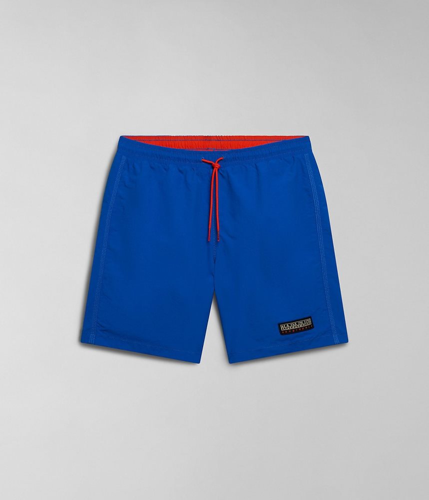 Napapijri Iaato Summer Trunks Zwembroek Heren Blauw | 0138256-RY