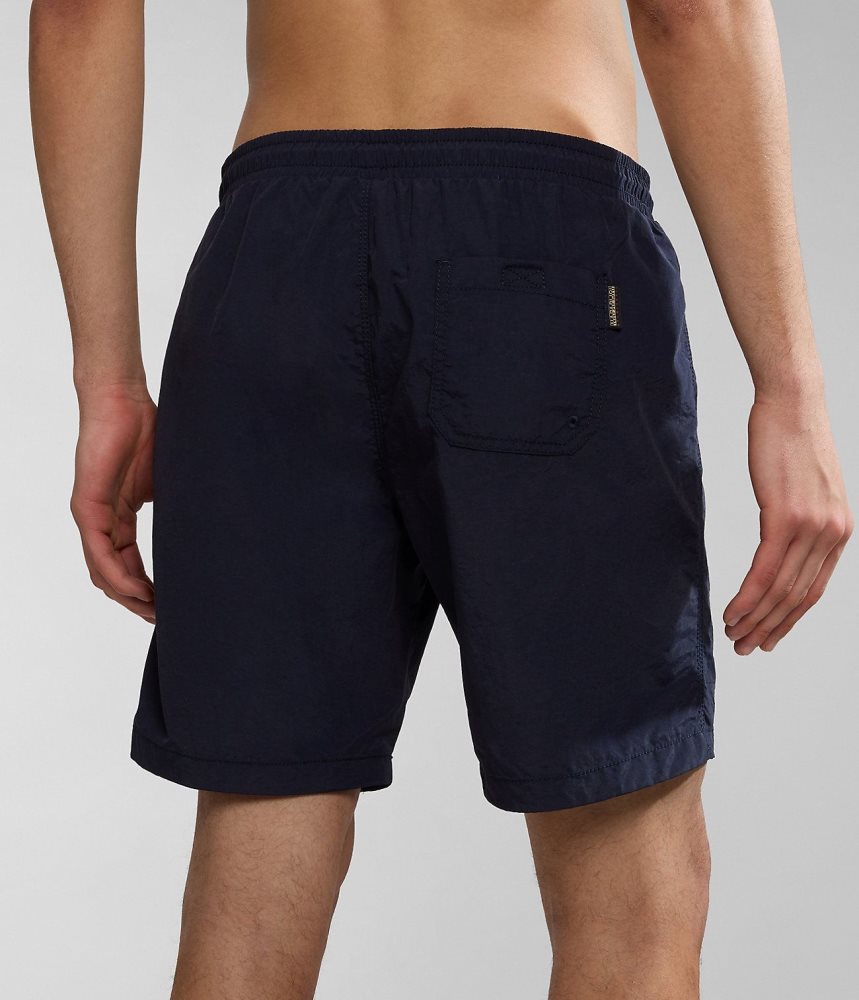 Napapijri Iaato Summer Trunks Zwembroek Heren Donkerblauw | 4982176-VA