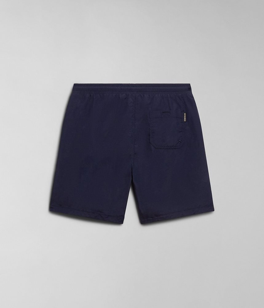 Napapijri Iaato Summer Trunks Zwembroek Heren Donkerblauw | 4982176-VA