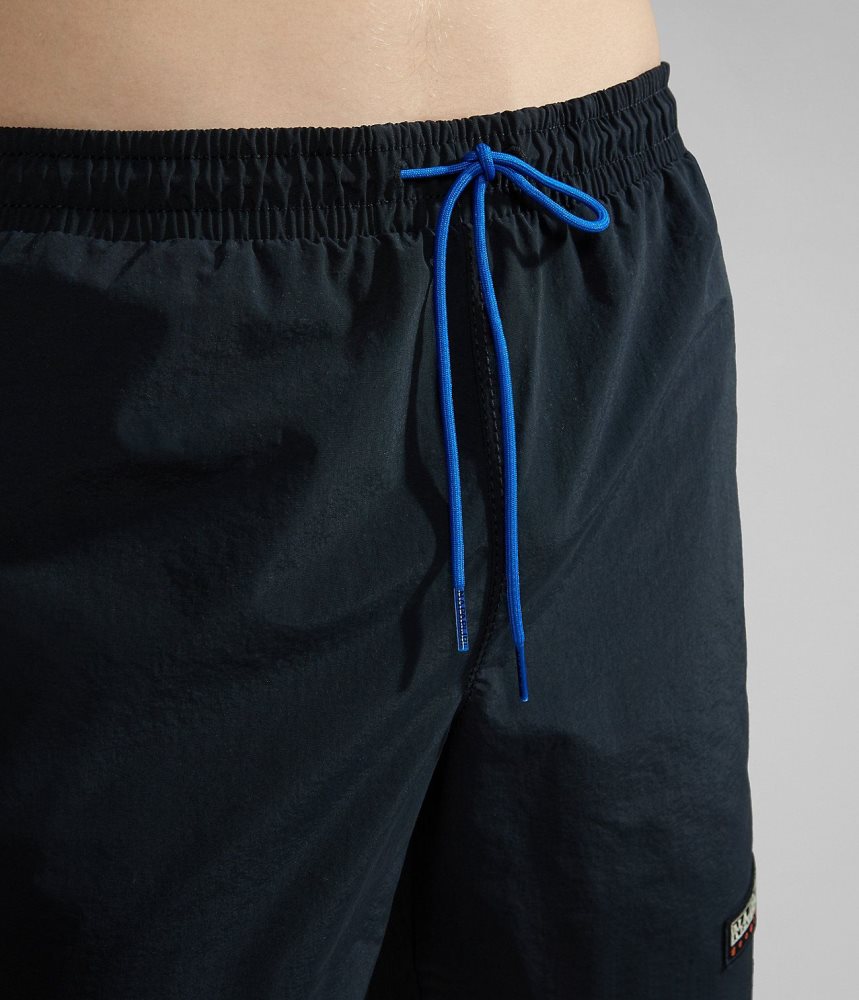 Napapijri Iaato Summer Trunks Zwembroek Heren Zwart | 0917568-GT