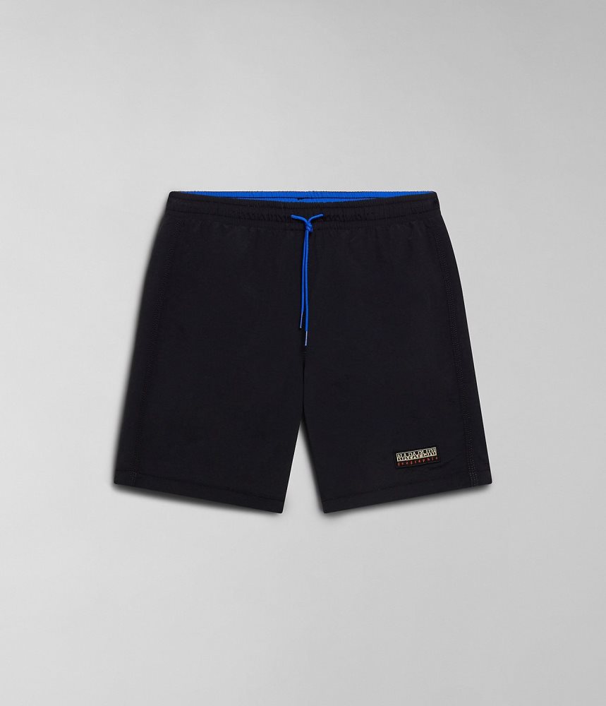 Napapijri Iaato Summer Trunks Zwembroek Heren Zwart | 0917568-GT