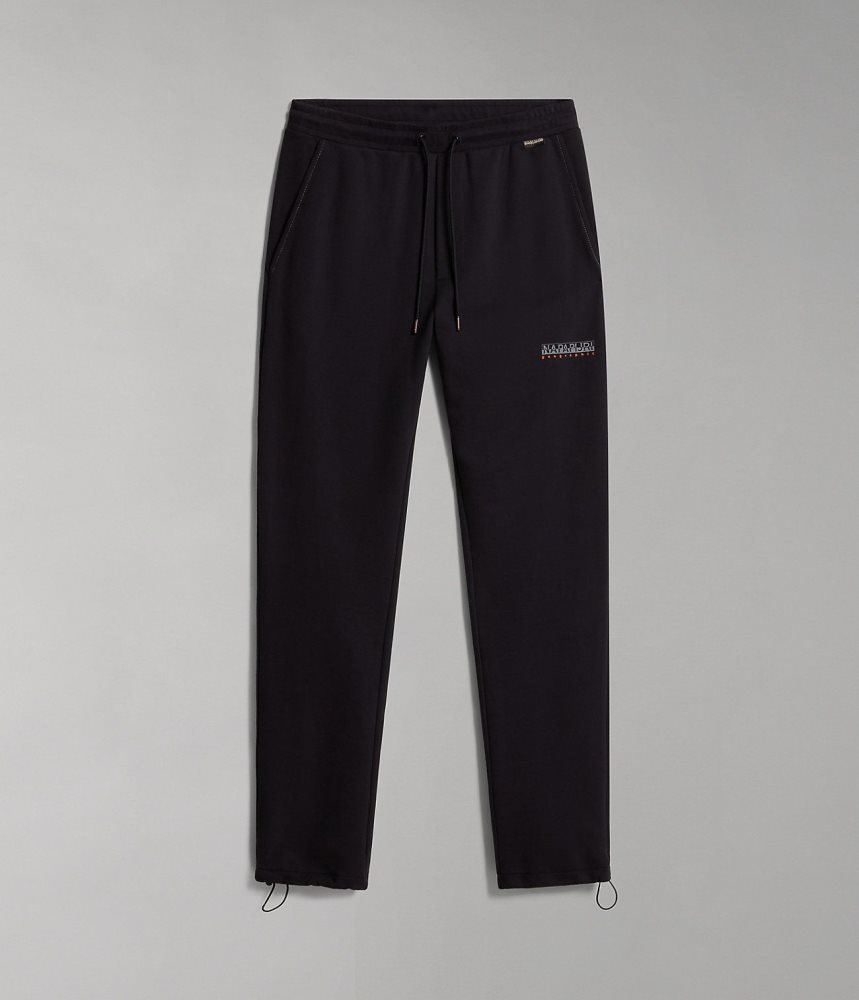 Napapijri Iceberg Joggers Joggingbroek Heren Zwart | 1025849-KJ