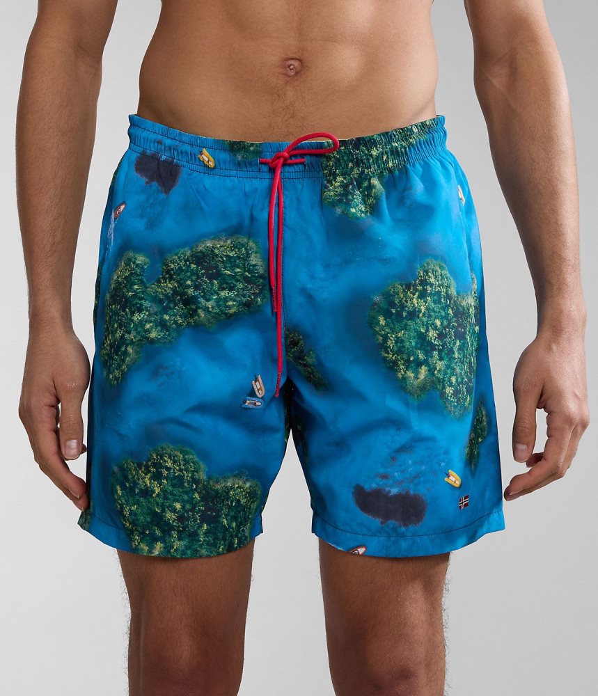 Napapijri Inuvik Swimming Trunks Zwembroek Heren Multicolour | 3641825-YJ